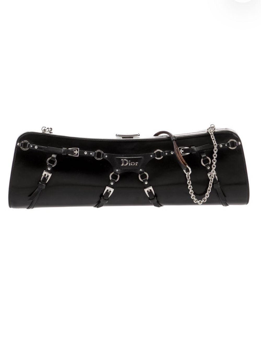 Christian Dior
Leather Bondage Chain Clutch